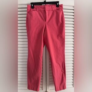 Old Navy High-Rise Pixie Skinny Pants in Coral